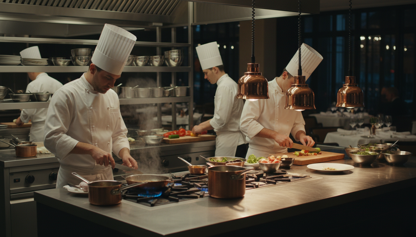 Baker at work